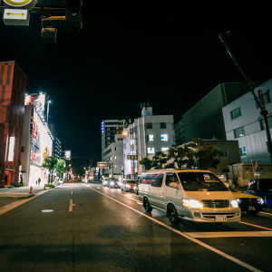 japán utcarészlet oszaka